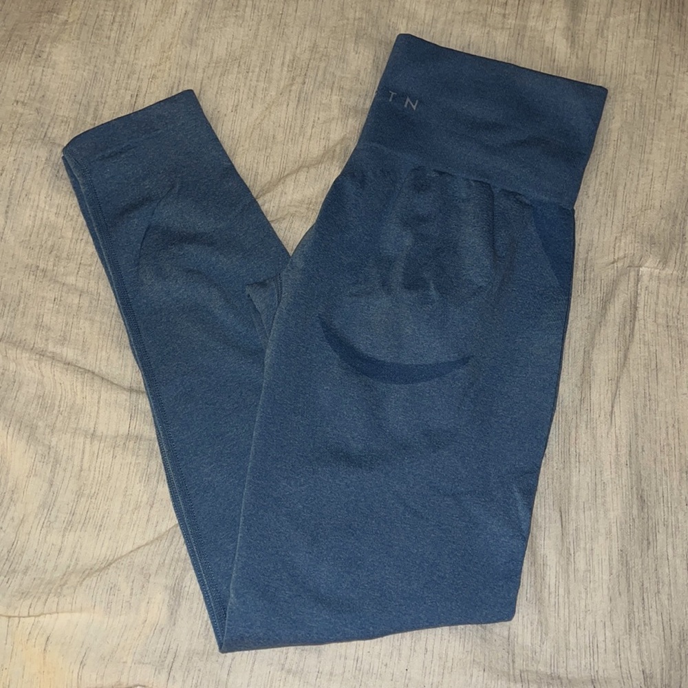 NVGTN Blue seamless leggings